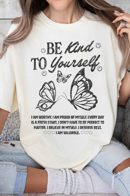 BE KIND TO YOURSELF GRAPHIC TEE ALPHIA