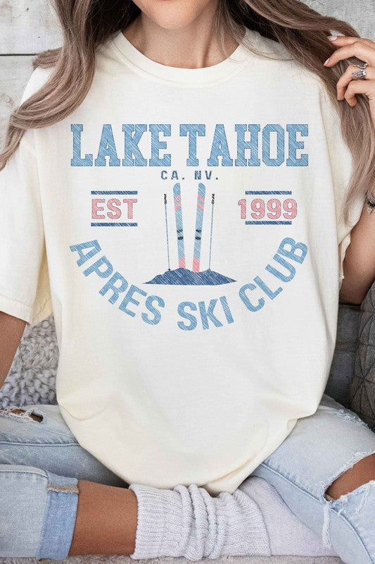 LAKE TAHOE APRES SKI CLUB GRAPHIC TEE ALPHIA