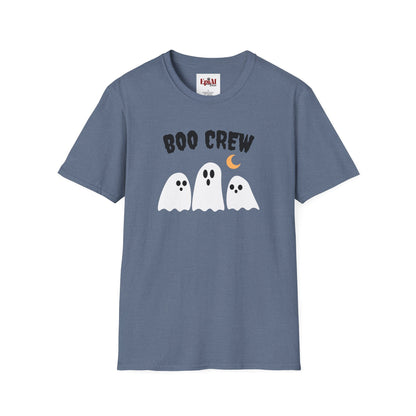 Halloween Boo Crew Unisex T-Shirt, Spooky Apparel, Ghost Lovers, Halloween Costume, Fall Fashion