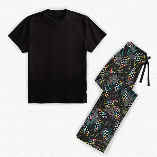 Michael Bolt-in Men’s Shirt and Relaxed Pants Set