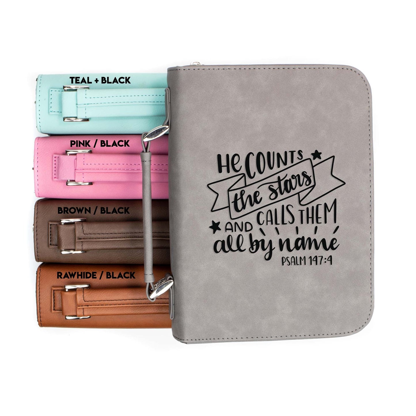 He Counts the Stars - Psalm 147-4 - Bible Book Cover