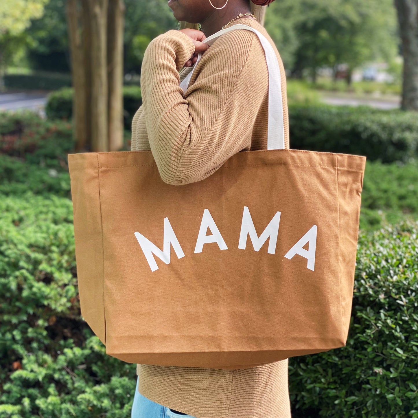 Mama Canvas Tote - Aaria Tees