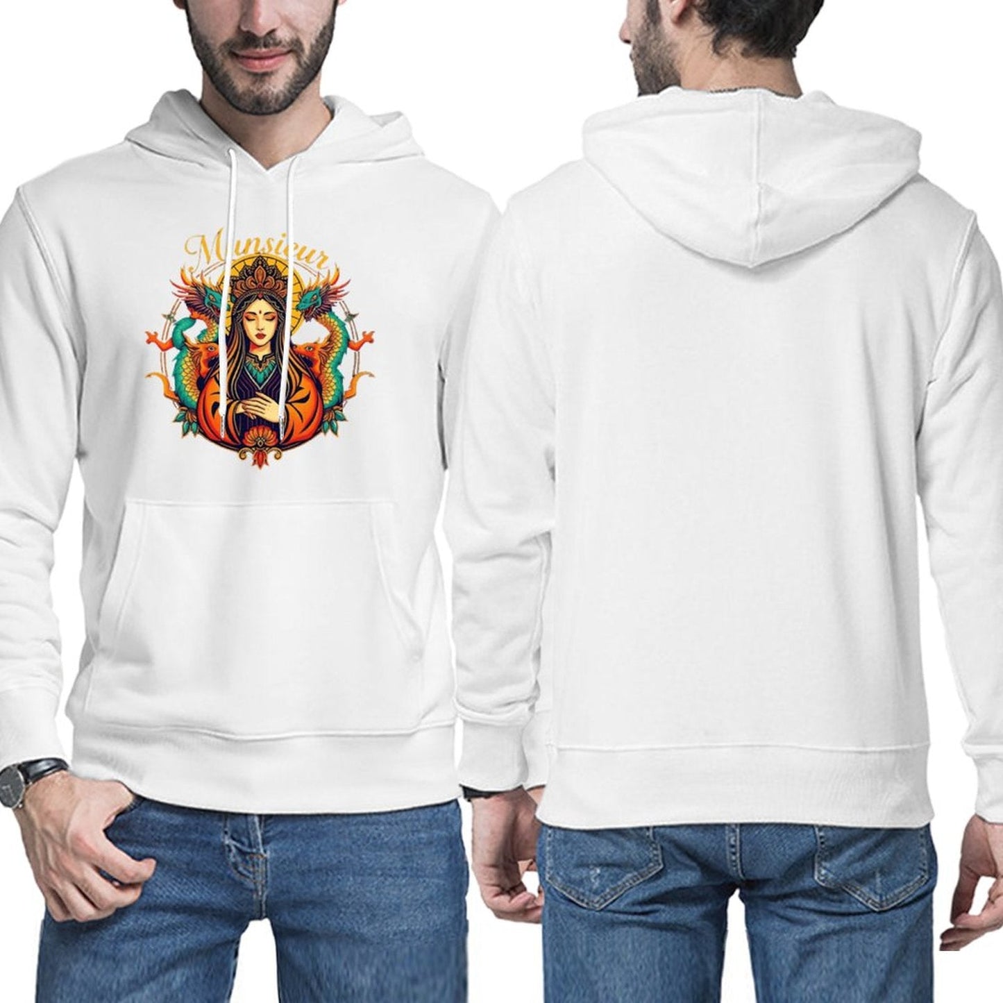 Munsieur Men's Hoodie: Sleek, Modern, and Effortlessly Cool