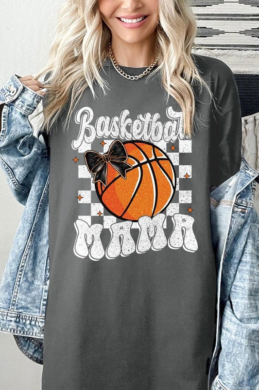 Basketball Mama Graphic Heavy Cotton Tee