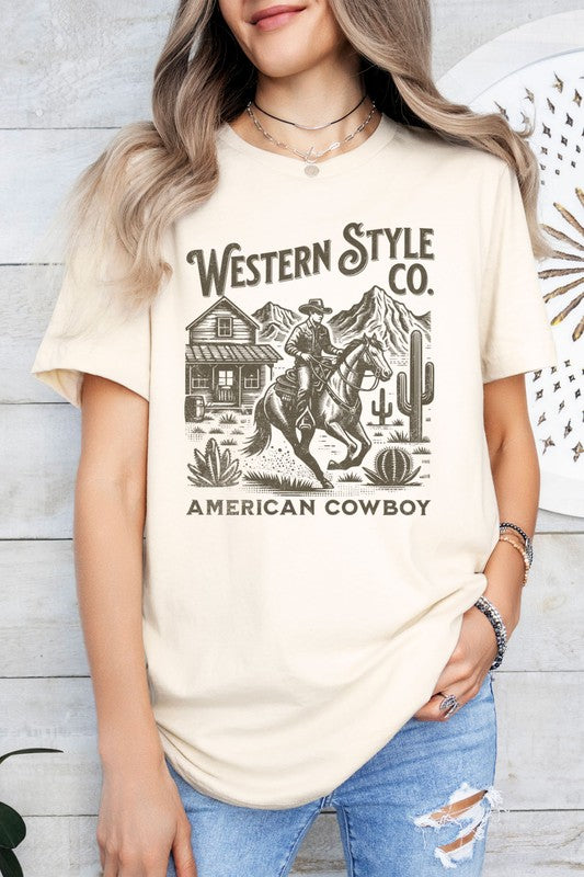 Western Style Graphic Tee Rebel Stitch
