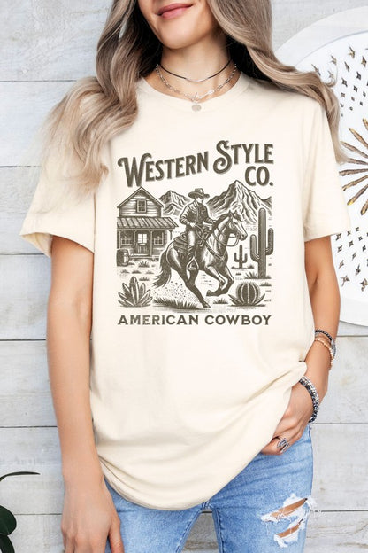 Western Style Graphic Tee Rebel Stitch