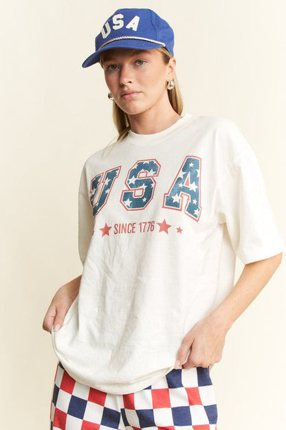 Jade By Jane USA 1776 Graphic Tee