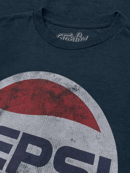 Pepsi Classic Logo T-Shirt - Navy