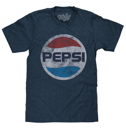 Pepsi Classic Logo T-Shirt - Navy