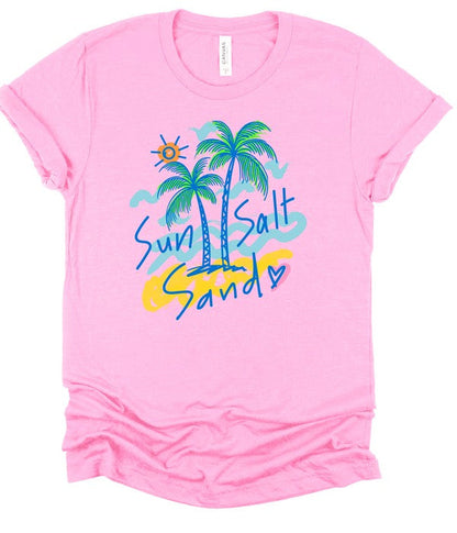 Sun Sand Salt  Graphic Tee