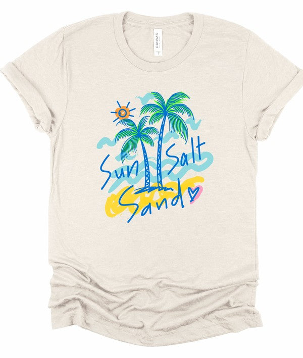 Sun Sand Salt  Graphic Tee