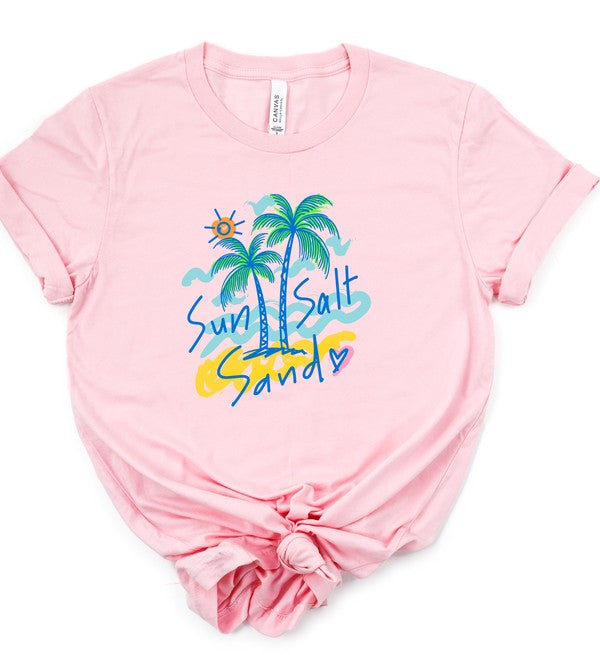 Sun Sand Salt  Graphic Tee