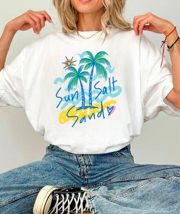 Sun Sand Salt  Graphic Tee