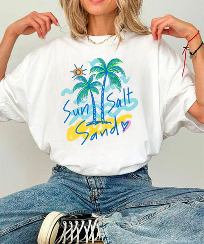 Sun Sand Salt  Graphic Tee