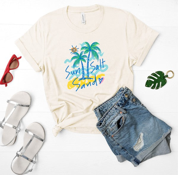 Sun Sand Salt  Graphic Tee