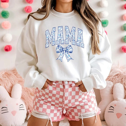 PLUS Mama Chinoiserie Coquette Graphic Sweatshirt