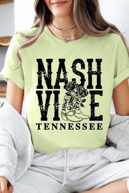 Nashville Cowgirl Boots Graphic Tee
