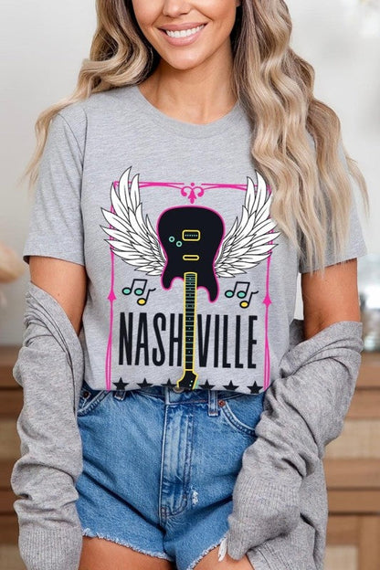 Nashville Guitar Graphic Tee