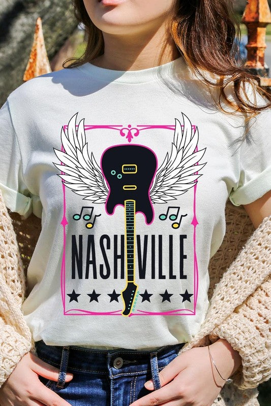 Nashville Guitar Graphic Tee