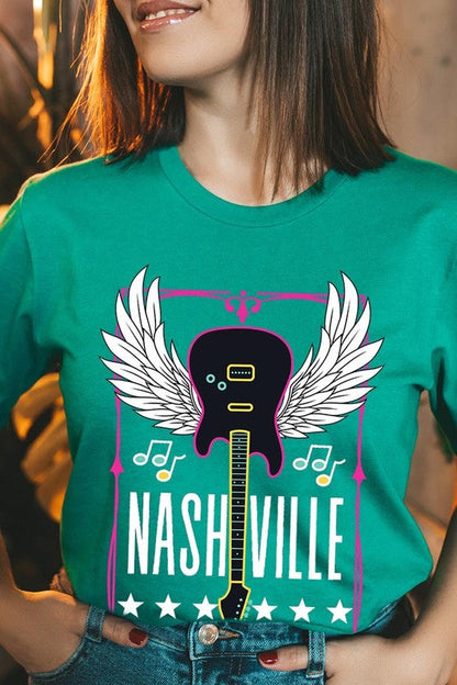Nashville Guitar Graphic Tee