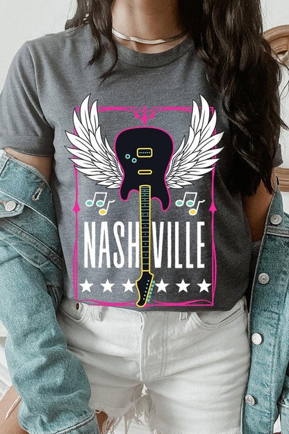 Nashville Guitar Graphic Tee