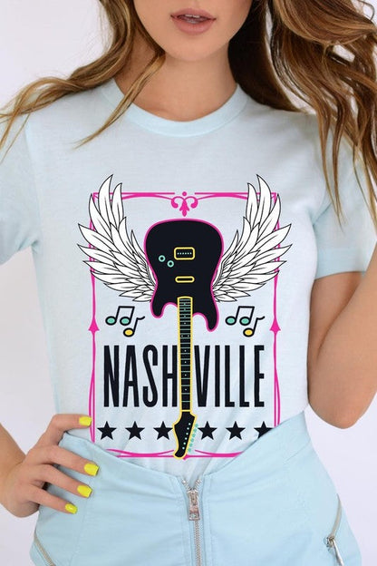 Nashville Guitar Graphic Tee
