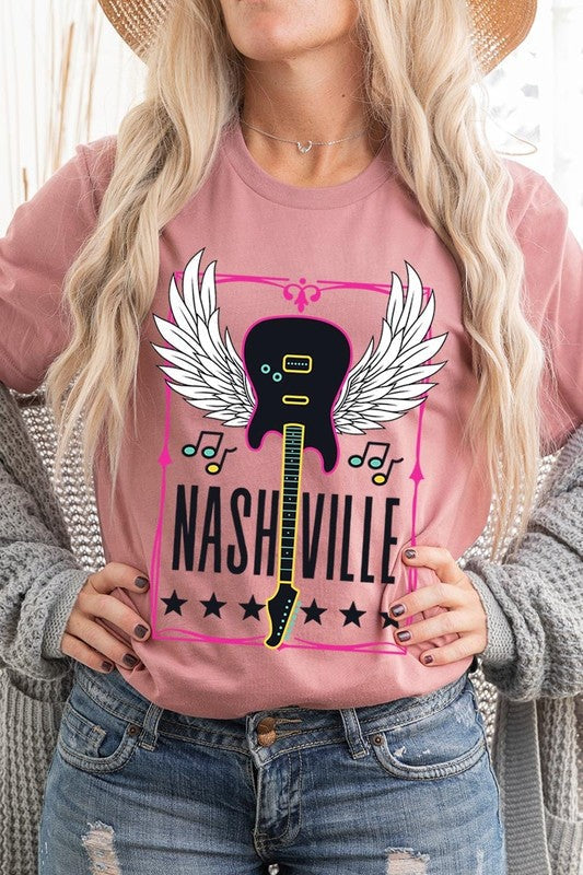 Nashville Guitar Graphic Tee
