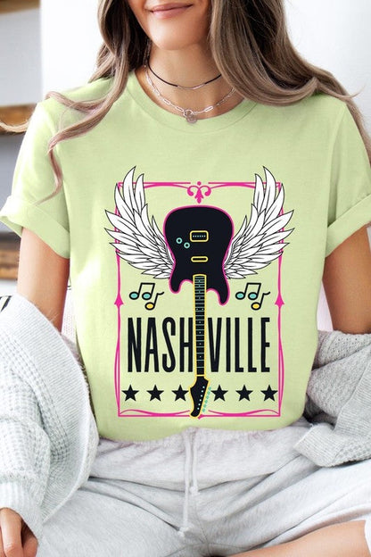 Nashville Guitar Graphic Tee