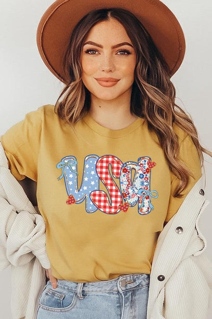 Patriotic USA Graphic Tee