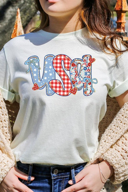 Patriotic USA Graphic Tee