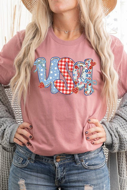 Patriotic USA Graphic Tee