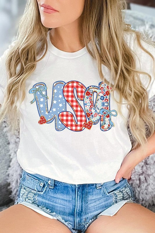 Patriotic USA Graphic Tee