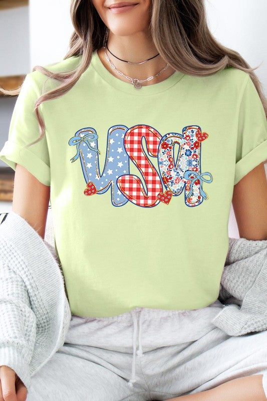 Patriotic USA Graphic Tee
