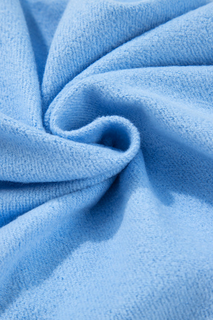 Colorblock Stripe Pullover and Shorts Set