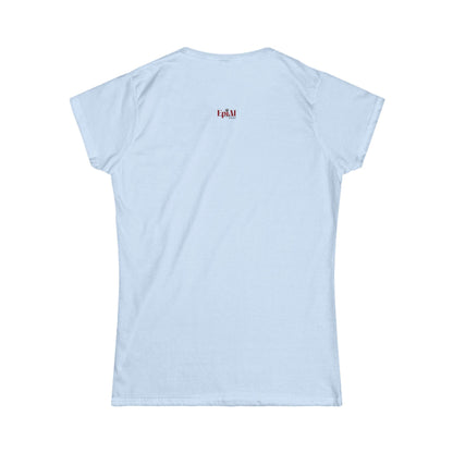 Cat Lover's Softstyle Tee with Whimsical Design