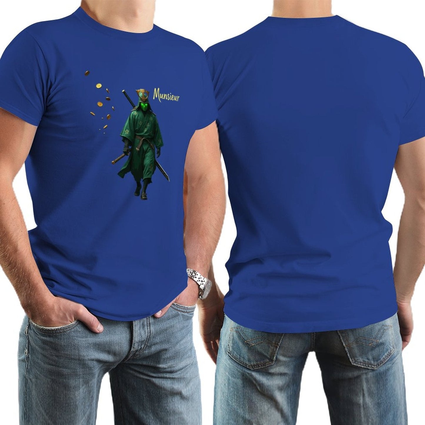 Munsieur St. Patrick's Day Collection for Men – Emerald Green Celtic Warrior Tee