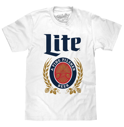 Miller Lite Logo T-Shirt - White