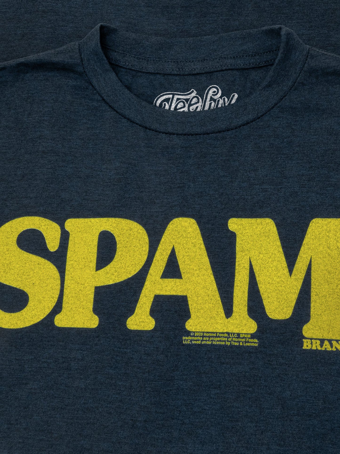 SPAM Logo T-Shirt - Navy