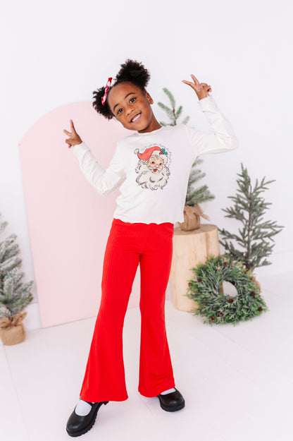 Jolly Santa | Bamboo Long Sleeve