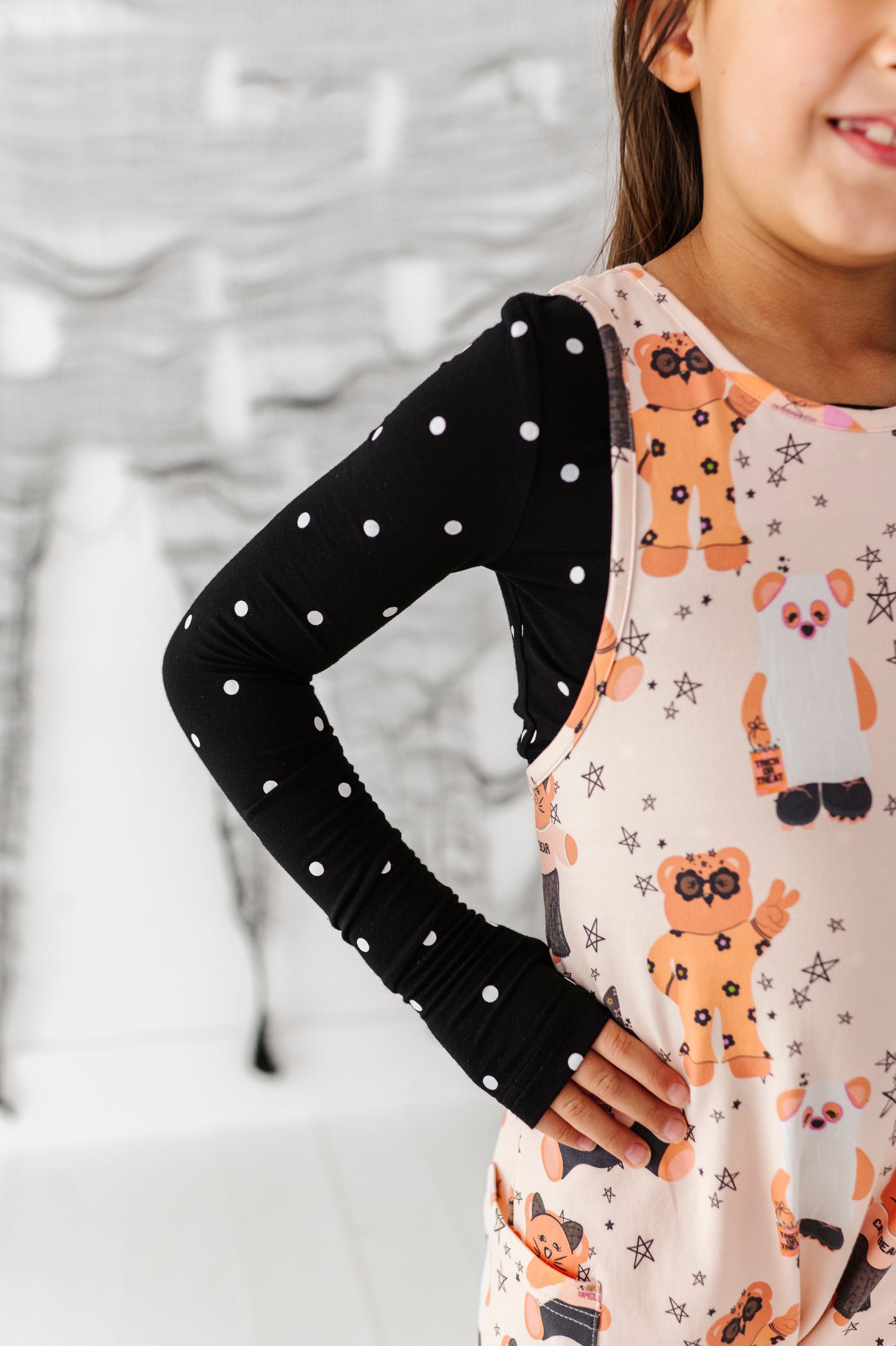 Beary Scary | ROMPER+SHIRT SET