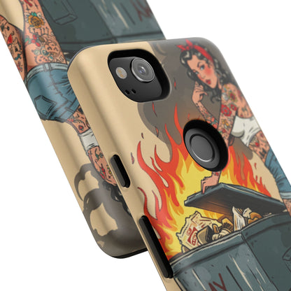 My Life is a Dumpster Fire Tough Phone Case