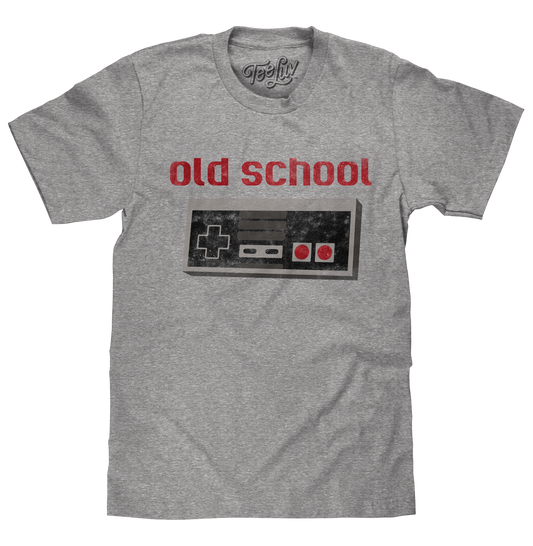 Old School T-Shirt - Gray