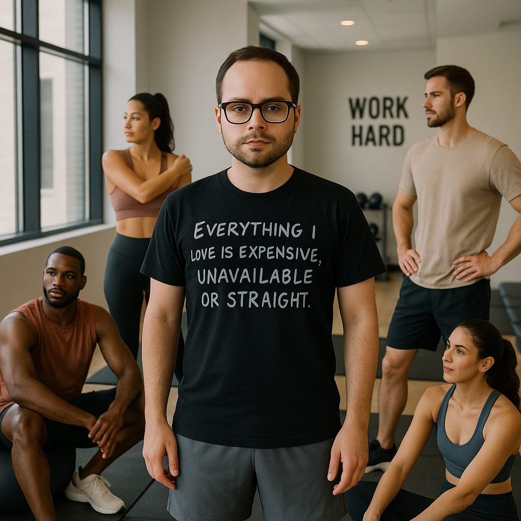 GOOD TROUBLE FASHION Everything I Love Quote Tee