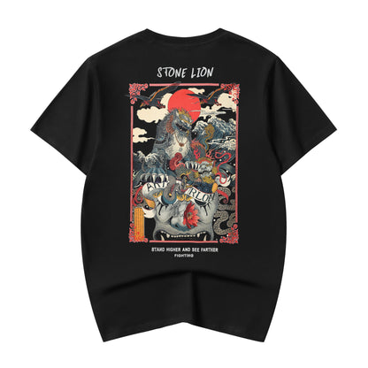YeT006 Stone Lion Tee