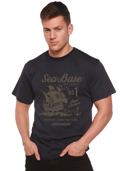 Sea Base Spun Bamboo® Men's Bamboo Viscose/Organic Cotton Short Sleeve Graphic T-Shirt