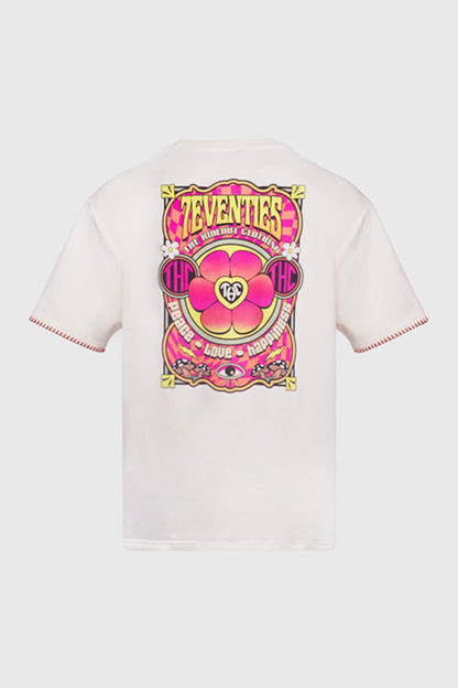 7eventies Flower Oversized Tee