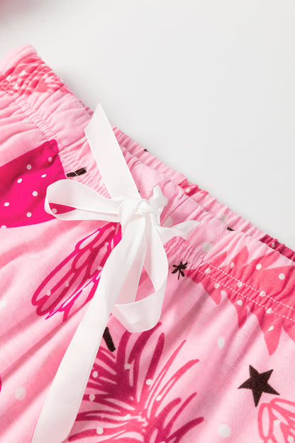 Christmas Tree Pullover and Pants Lounge Set