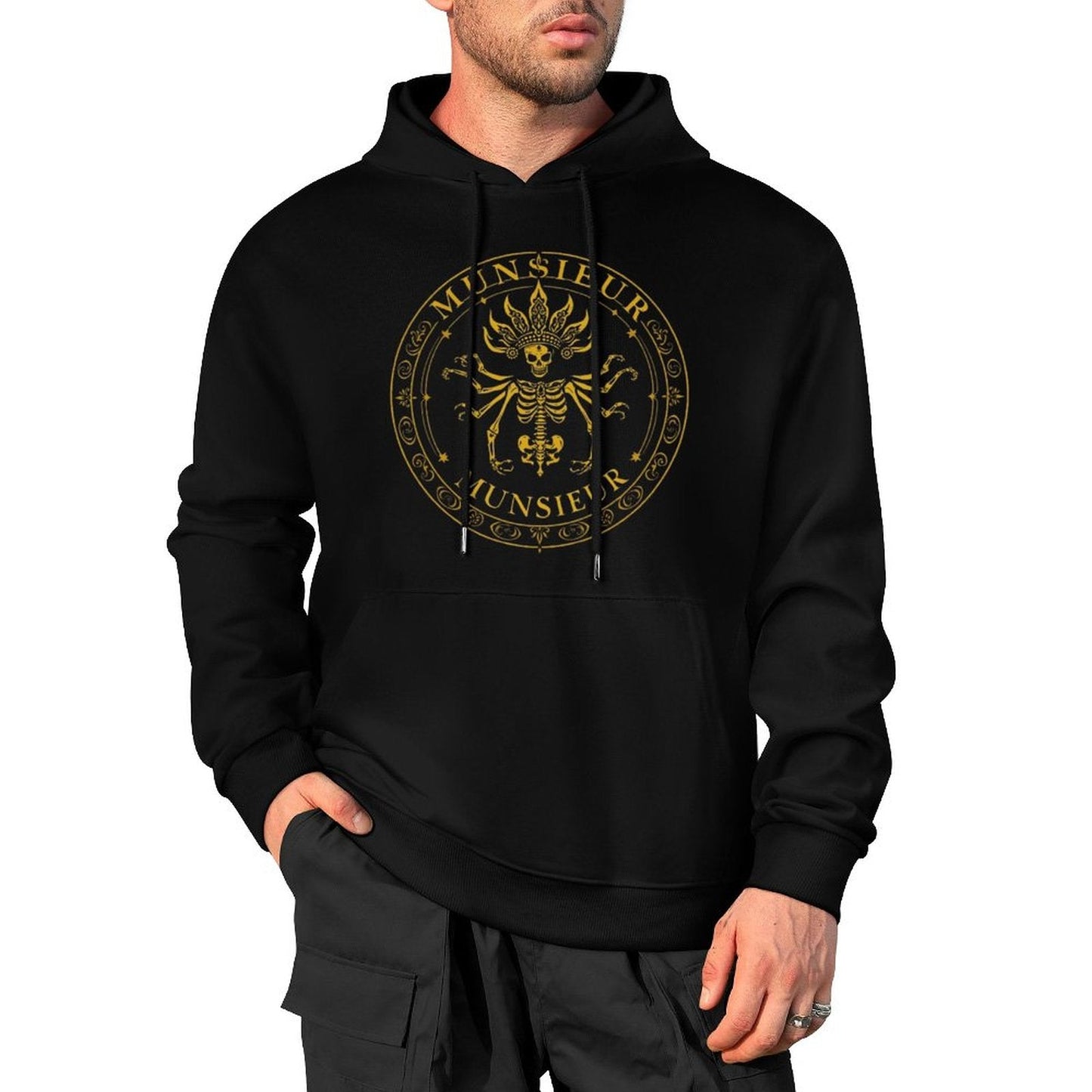 Munsieur Bone Deep: The Ultimate Skull Hoodie for Men