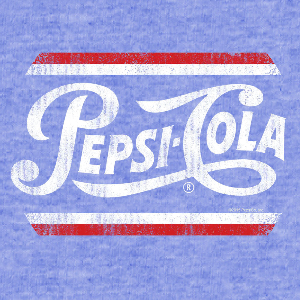 Pepsi Classic Script T-Shirt - Blue