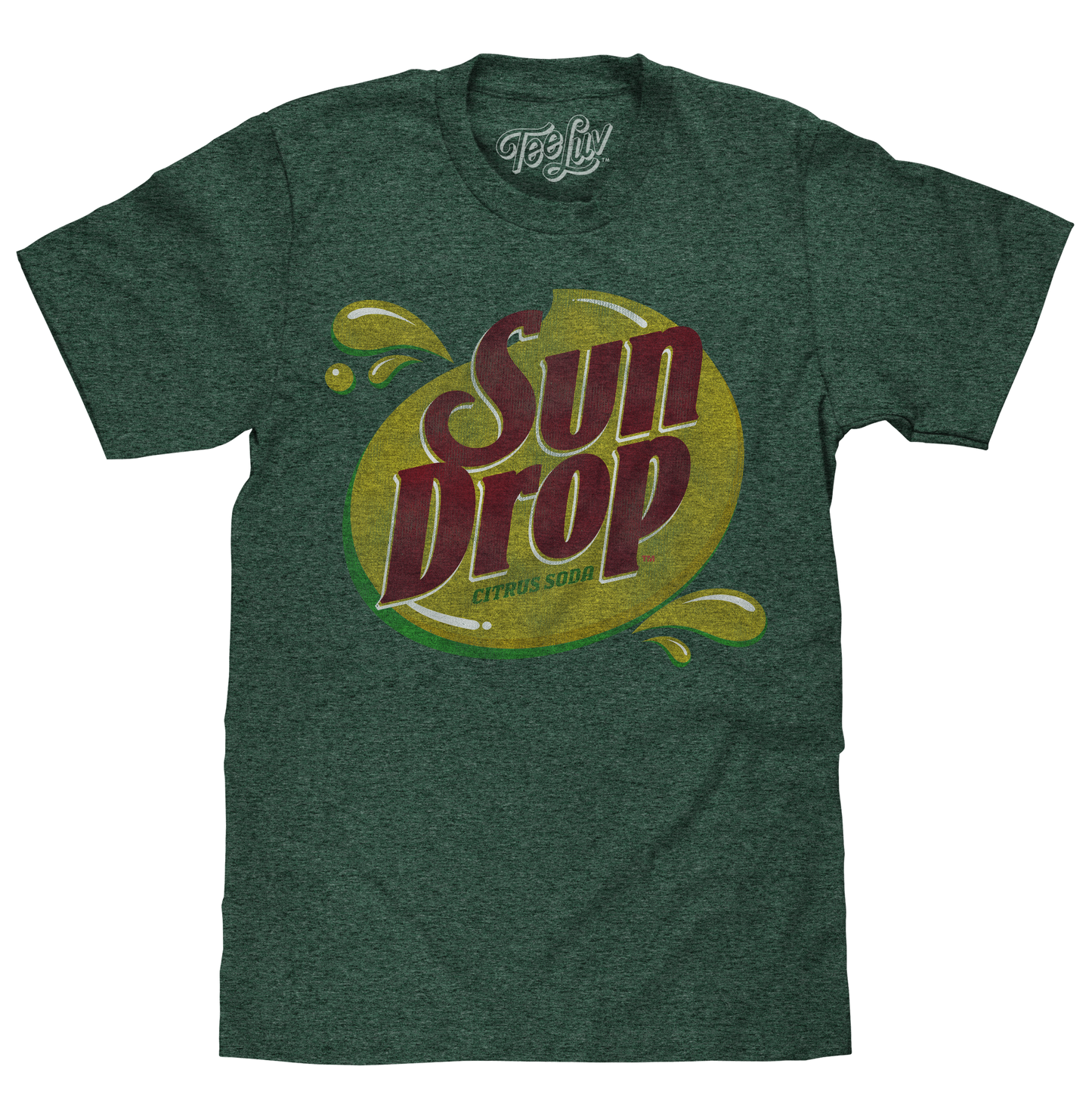 Sun Drop Soda Logo T-Shirt - Green